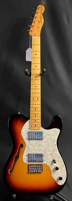 FENDER AMERICAN VINTAGE II 1972 TELECASTER THINLINE ELECTRIC GUITAR SUNBURST