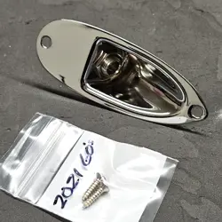2021 FENDER 60'S STRAT CHROME OUTPUT JACK CUP ASSEMBLY REISSUE / VINTERA GUITAR