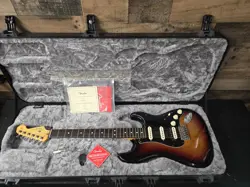 2021 FENDER STRATOCASTER AMERICAN PROFESSIONAL II THREE COLOR SUNBURST. W/OHSC