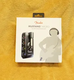 NEW FENDER MUSTANG MICRO HEADPHONE GUITAR AMP