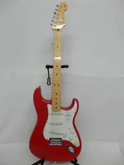 FENDER MADE IN JAPAN HYBRID II STRATOCASTER MAPLE MODENA RED ELECTRIC GUITAR