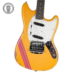 NEW FENDER CUSTOM SHOP 60'S HEAVY RELIC COMPETITION MUSTANG CAPRI ORANGE