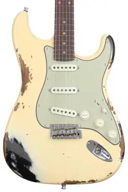 FENDER CUSTOM SHOP GT11 HEAVY RELIC STRATOCASTER ELECTRIC GUITAR - VINTAGE