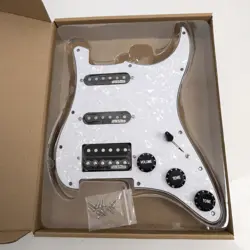 SSH GUITAR PREWIRED LOADED PICKGUARD SET,ALNICO 5 HUMBUCKER PICKUPS FOR FENDER