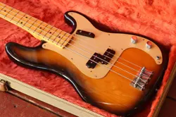 FENDER AMERICAN VINTAGE SERIES '57 PRECISION BASS ELECTRIC BASS GUITAR USED F/S