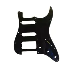 ELECTRIC GUITAR PICKGUARD HSS PICKUP FENDER STANDARD STRAT BLACK PEARL PATTERN