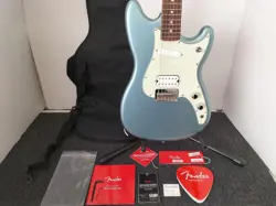 FENDER MEXICO PLAYER DUO SONIC HS PF IBM ELECTRIC GUITAR 367743