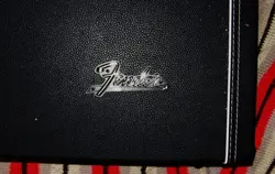 FENDER LOGO BLACK HARD CASE BRAND NEW