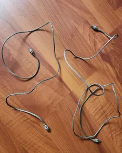 FENDER REVERB TANK CABLES LEADS RCA