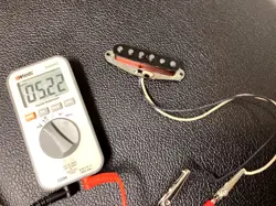 1966 FENDER STRATOCASTER GUITAR PICKUP