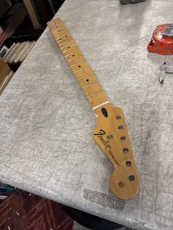 2017 FENDER STRATOCASTER STANDARD GUITAR NECK 60S LOGO MAPLE FRETBOARD MIM