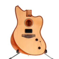 FENDER ACOUSTASONIC JAZZMASTER BODY NATURAL FINISH BAD ELECTRONICS