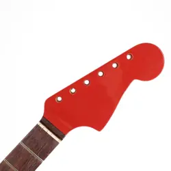 JAZZMASTER NECK ROSEWOOD FRETBOARD FIESTA RED HEADSTOCK '62 STYLE NITRO LACQUER!