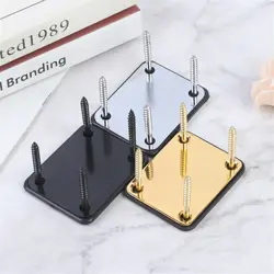 ELECTRIC GUITAR NECK PLATE WITH SCREW FOR FENDER STRATOCASTER TELECASTER D