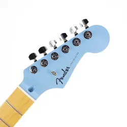 FENDER AERODYNE STRATOCASTER NECK MAPLE STRAT NECK CALIFORNIA BLUE HEADSTOCK