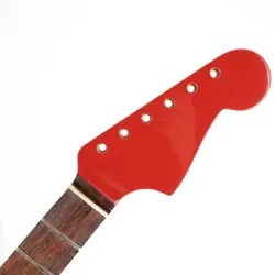 JAZZMASTER NECK ROSEWOOD FRETBOARD FIESTA RED HEADSTOCK '62 STYLE NITRO LACQUER