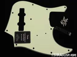 FENDER VINTERA II 60S J JAZZ BASS PICKGUARD GUITAR PARTS VINTAGE MINT GREEN.