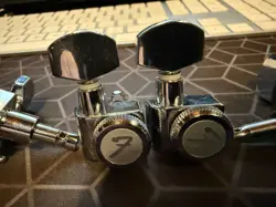 FENDER LOCKING GUITAR TUNERS CHROME - SET OF 6