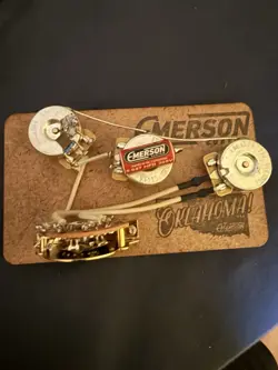 EMERSON CUSTOM 5-WAY BLENDER PREWIRED KIT FOR FENDER STRATOCASTERS - 250KOHM