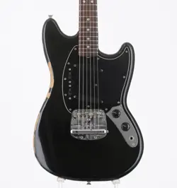 FENDER MUSTANG BLACK 1976 (1976)