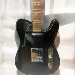 FENDER PLAYER TELECASTER MN BLACK ELECTRIC GUITAR, USED, GENUINE PARTS