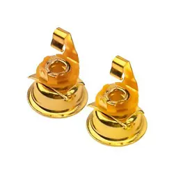 2PCS 1/4 INCH GUITAR STEREO OUTPUT SOCKET JACK PLUG COMPATIBLE WITH FENDER TE...