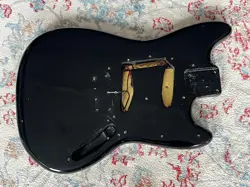 1965 FENDER MUSICMASTER DUO SONIC GUITAR BODY BLACK