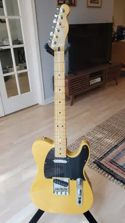 FENDER PLAYER II TELECASTER MADE IN MEXICO BUTTERSCOTCH BLONDE ELECTRIC GUITAR