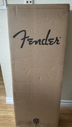 FENDER TOM DELONGE STRATOCASTER GUITAR BLACKOUT LIMITED TO 300 (STILL IN BOX)