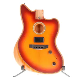 FENDER ACOUSTASONIC JAZZMASTER BODY TOBACCO BURST FINISH BAD ELECTRONICS