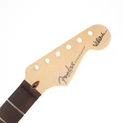 FENDER AMERICAN JEFF BECK STRATOCASTER NECK ROSEWOOD FINGERBOARD MISSING NUT