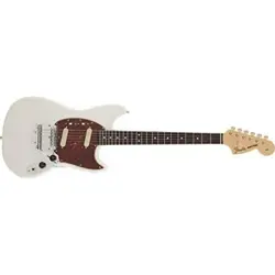 FENDER ELECTRIC GUITAR MADE IN JAPAN TRADITIONAL 60S MUSTANG OLYMPIC WHITE