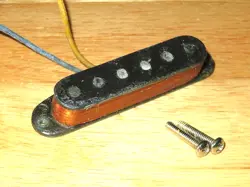 FENDER 1958 BLACK BOTTOM DUO SONIC OR MUSIC MASTER NECK PICKUP