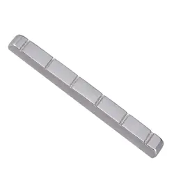 STAINLESS STEEL GUITAR SLOTTED NUT 42MM FIT FENDER TELECASTER/STRATOCASTER