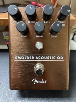 OVERDRIVE PEDAL. OPEN