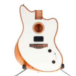 FENDER ACOUSTASONIC JAZZMASTER BODY WHITE FINISH BAD ELECTRONICS