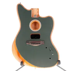 FENDER USA ACOUSTASONIC JAZZMASTER BODY TUNGSTEN FINISH MISSING ELECTRONICS