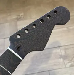 WENGE STRAT STAINLESS FRETS GUITAR NECK NITRO SATIN FITS WARMOTH FENDER WSS4