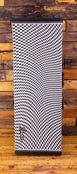 FENDER CLASSIC SERIES STRAT/TELE ELECTRIC GUITAR CASE WAVY CHECKERBOARD