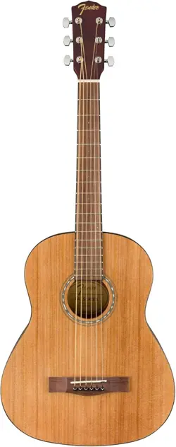 FENDER FA-15 3/4 SCALE STEEL STRING ACOUSTIC GUITAR WITH GIG BAG - NATURAL