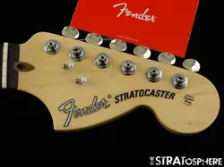 FENDER AMERICAN PERFORMER STRATOCASTER NECK & TUNERS, USA STRAT ROSEWOOD!