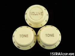FENDER ULTRA LUXE STRATOCASTER STRAT GUITAR KNOBS VOLUME TONE CONTROL USA S-1