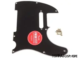 FENDER SQUIER AFFINITY SERIES TELE BLACK PICKGUARD, TELECASTER