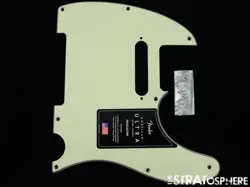 USA FENDER AMERICAN ULTRA TELECASTER TELE, MINT GREEN 3 PLY PICKGUARD