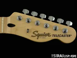 FENDER SQUIER AFFINITY SERIES TELECASTER NECK   TUNERS PARTS FOR TELE MAPLE