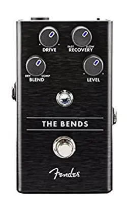 USED VERY GOOD FENDER EFFECTOR THE BENDS COMPRESSOR PEDAL BATTERYINCLUDED