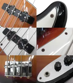 USED FENDER MEXICO PLAYER JAZZ BASS3-COLOR SUNBURST 2022 ELECTRIC BASS MADE IN K