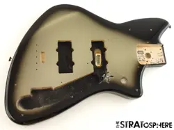 FENDER PLAYER PLUS SERIES METEORA BASS BODY GUITAR PARTS ALDER SILVERBURST