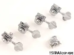 FENDER PLAYER II JAZZ J BASS, TUNERS TUNING PRECISION P BASS GUITAR CHROME!