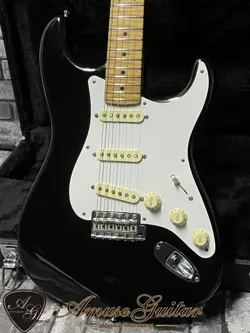 FENDER CUSTOM SHOP ERIC CLAPTON STRATOCASTER BLACKIE 2001 AMAZING FIGURED MAPLE 